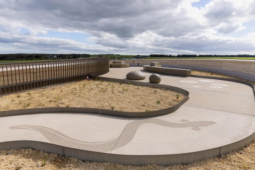 3. Keerray Woorroong Visitor Centre Great Ocean Lookout rooftop garden