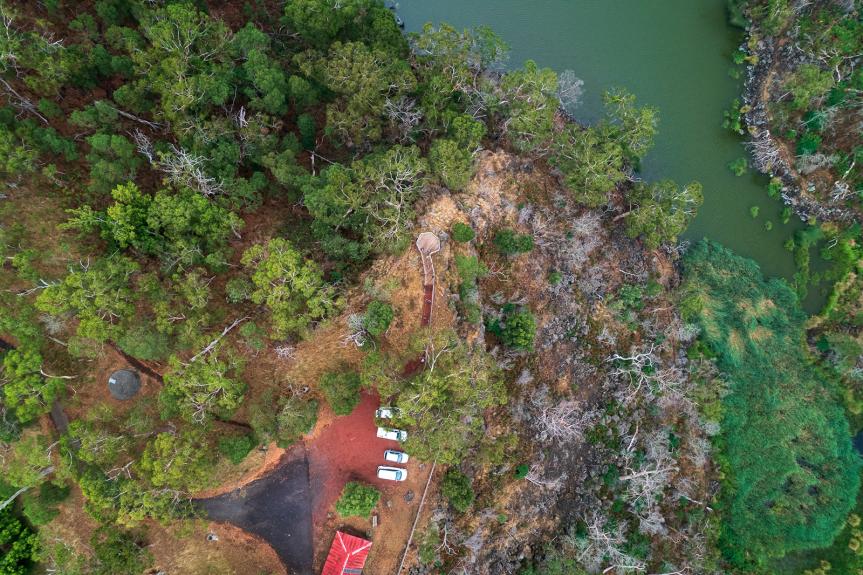 Budj Bim Lake Surprise Aerial 9