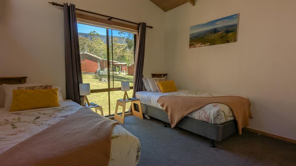 Wonderland Cottages bedroom 2 king singles